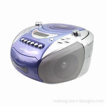 Portable DVD Player with Cassette and Carrying Handle